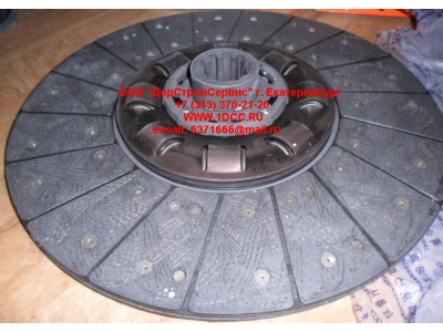 Диск сцепления ведомый 430 мм (Z=10, D=51) DF DONG FENG (ДОНГ ФЕНГ) 1601ZB1T-130 для самосвала фото 1 Нижний Тагил