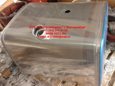 Бак топливный 400 литров (D-образный) SH SHAANXI / Shacman (ШАНКСИ / Шакман) DZ9114550711 фото 1 Нижний Тагил