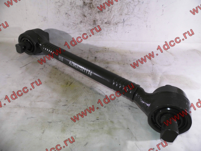 Штанга реактивная изогнутая L-600/650/750, сайлентблок 85*77*155 H/SH HOWO (ХОВО) AZ9631521174/LEO700015A фото 1 Нижний Тагил