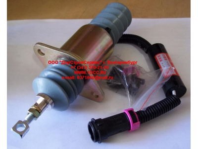 Электропневмоклапан глушения ДВС F FAW (ФАВ)  для самосвала фото 1 Нижний Тагил