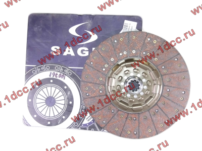 Диск сцепления ведомый 420 мм SAGES H2/H3 HOWO (ХОВО) WG1560161130 фото 1 Нижний Тагил