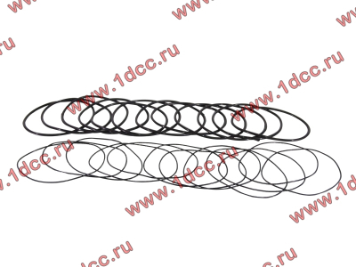 Кольцо уплотнительное гильзы цилиндра (комплект 12 тонких и 12 толстых) двигатель TD226B6G Lonking CDM (СДМ) 01153804/01153805 фото 1 Нижний Тагил