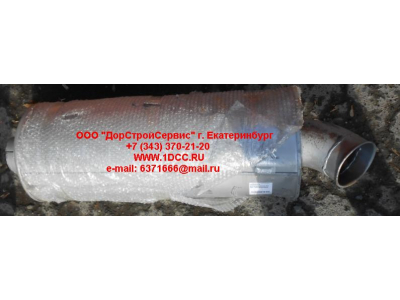 Глушитель цилиндрический (вход-выход с торца) SH SHAANXI / Shacman (ШАНКСИ / Шакман) DZ9100540004 фото 1 Нижний Тагил