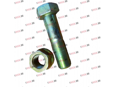 Болт крепления прямой реактивной тяги короткий H2/H3 HOWO (ХОВО) 190003803974 фото 1 Нижний Тагил